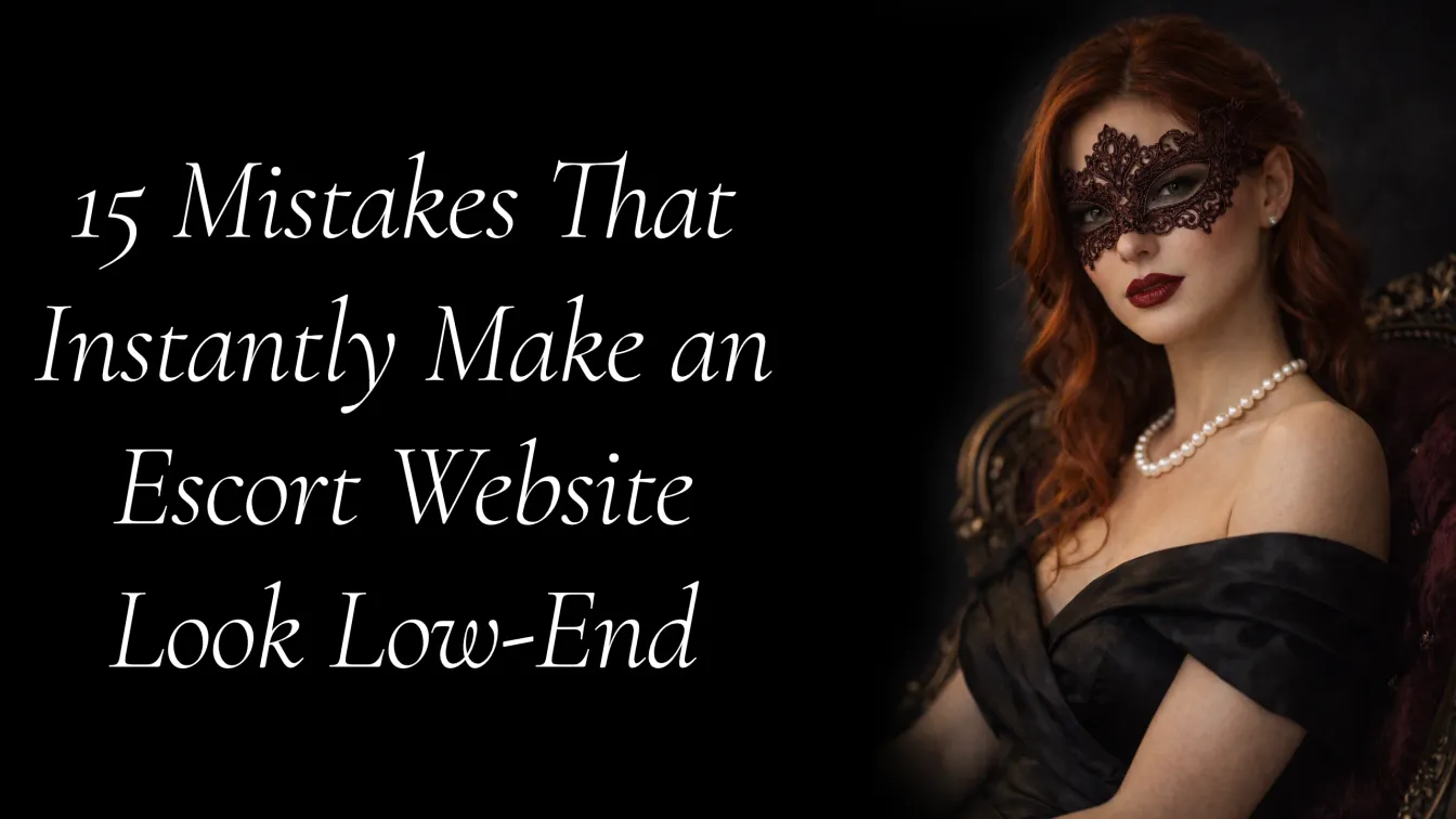 15 Mistakes That Instantly Make an Escort Website Look Low-End